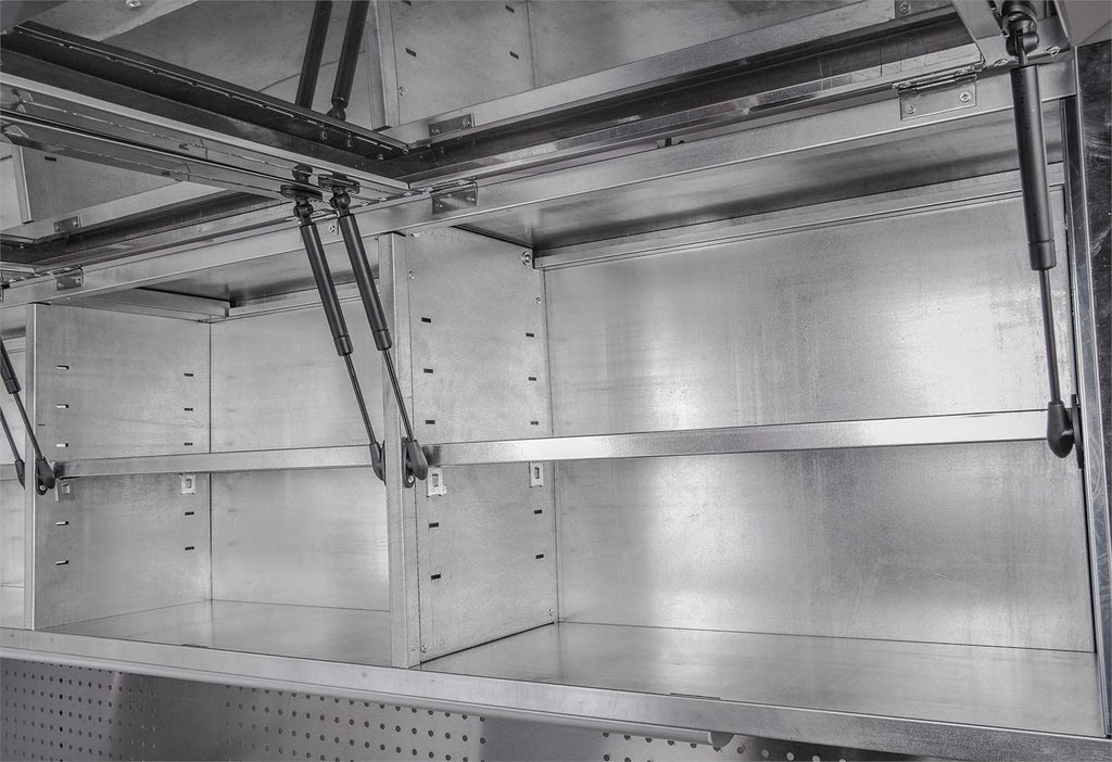 72 in. Rolling Tool Cabinet/Toolbox. 11-Drawer with Upper Stora[ Steel]