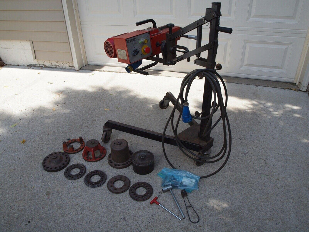 Hunter OCL 360 On Car Brake LaWith Adapters