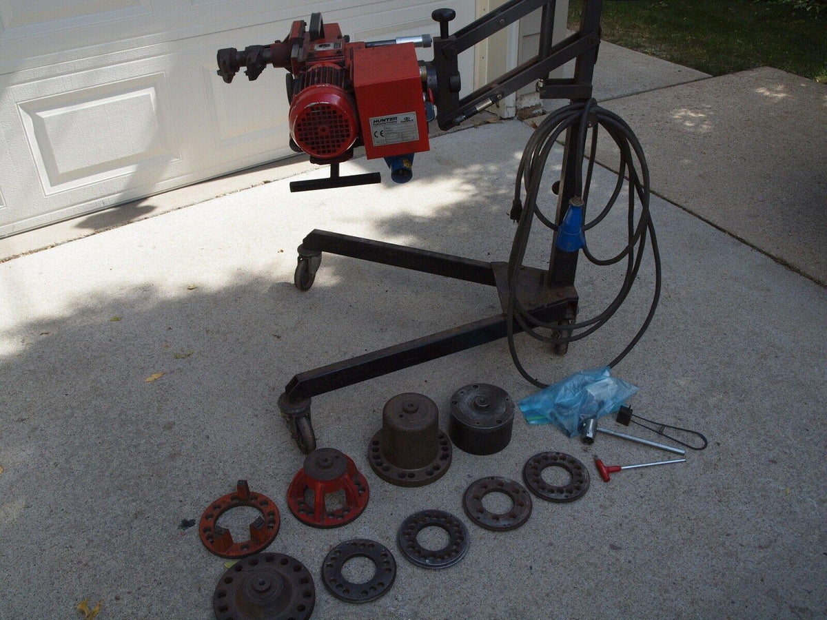 Hunter OCL 360 On Car Brake LaWith Adapters