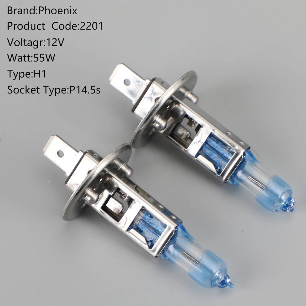H1 For Phoenix Platinum Ultra White Light 4200K 75W 40M Longer +More Light Generic