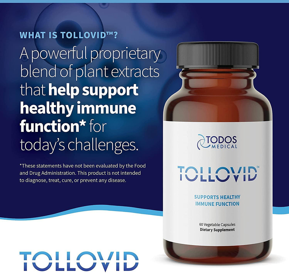 Tollovid ™ Maximum Protection Natural Dietary Supplement for Immune Support