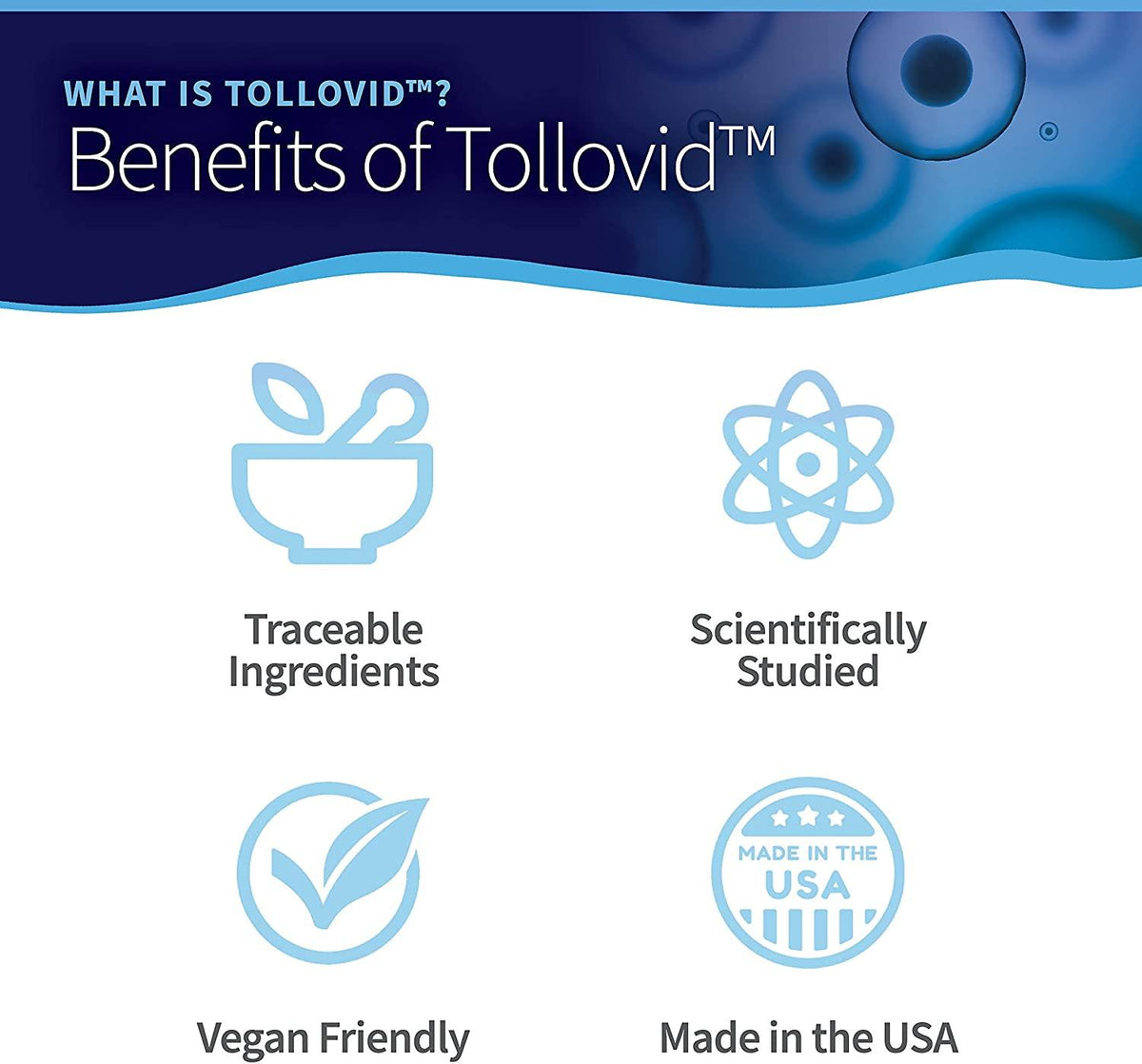 Tollovid ™ Maximum Protection Natural Dietary Supplement for Immune Support