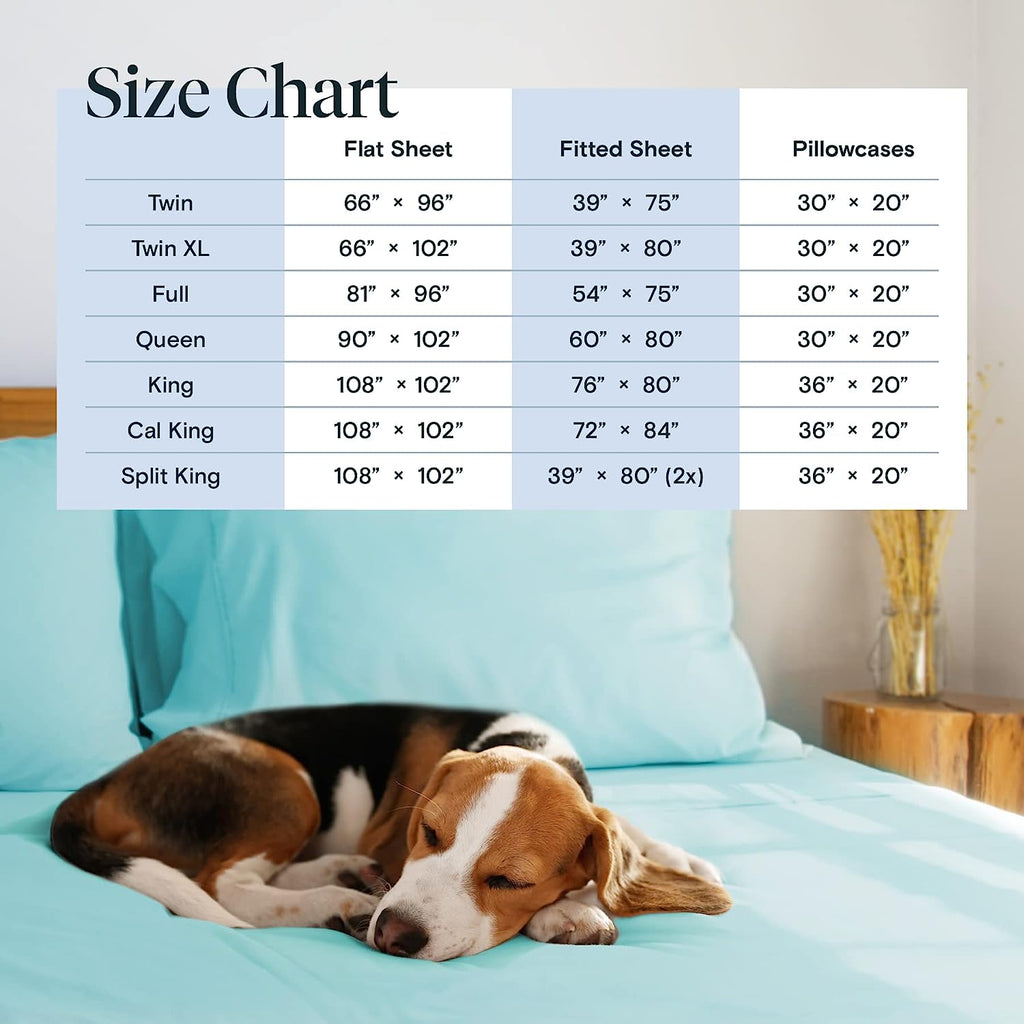 LuxClub 6 PC King Size Sheet Set Bamboo Sheets Deep Pockets 18" Eco Friendly Wrinkle Free Cooling Sheets Machine Washable Hotel Bedding Silky Soft - Aqua King
