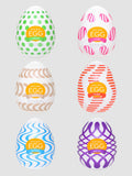TENGA Egg Wonder Masturbator Set (6 Pack), White