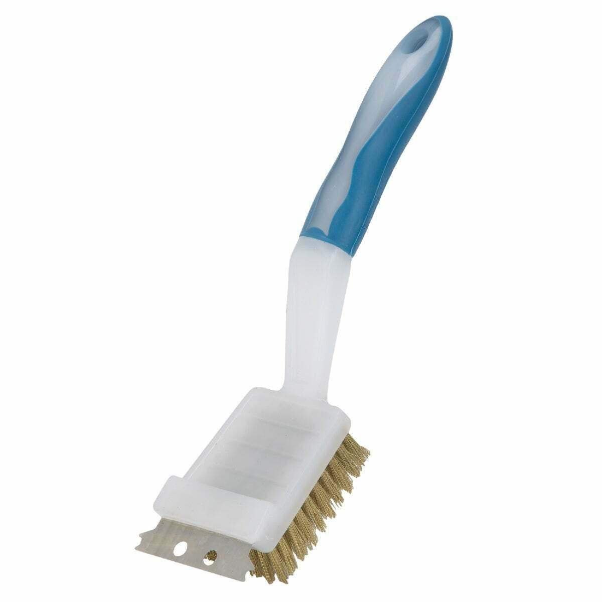 11.4 In. Crimped Brass Bristles Barbeque Grill Cleaning Brush 641731 Pack of 48