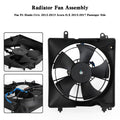 2012 Honda Civic GX, Si HFP Radiator Cooling Fan Driver Side 19030R1AA01PFM TYC601350 HO3115158 19015R1AA01 19020RSAG01 19015-R1A-A01 Generic