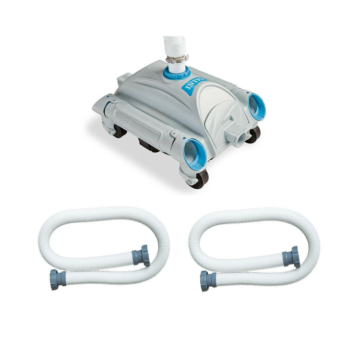 intex pool cleaner w/ 24 ft. hose &amp; intex 1.5 in dia. water hose 59 inch(2 pack)
