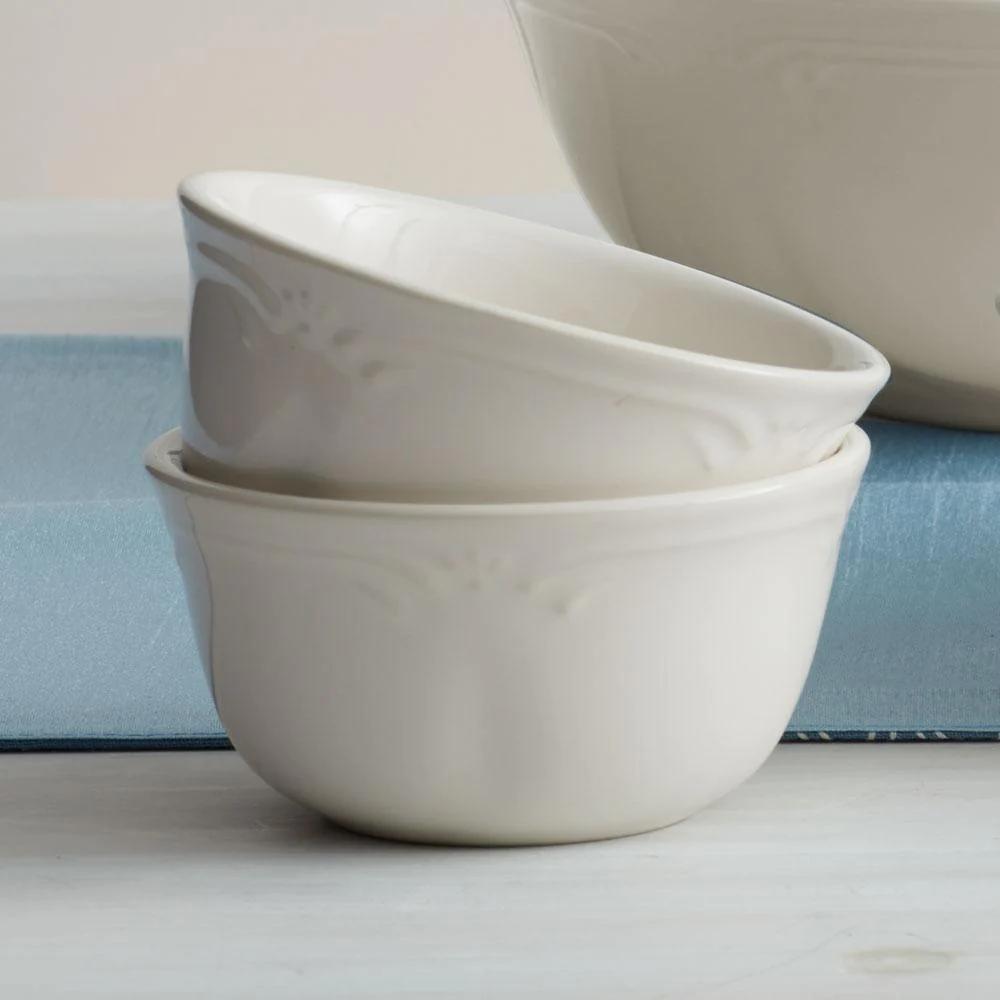 FiligreeSet of 4 Deep Soup Cereal Bowls