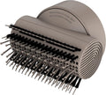 Shark XSKHD1SB IQ Styling Brush, Auto Preset Attachment for HyperAIR Blow Dryers, Rotatable Hot Brush, Styling Tools, For Straight, Wavy, Curly, and Coily Hair, Straight and Shiny Blowout, Stone