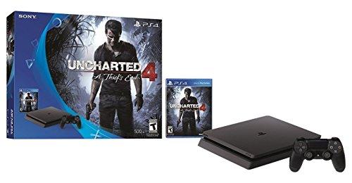PlayStation VR Launch Bundle 3 Items:VR Launch Bundle,PlayStation 4 Slim 500GB Console - Uncharted 4,VR Game Disc PSVR Battlezone
