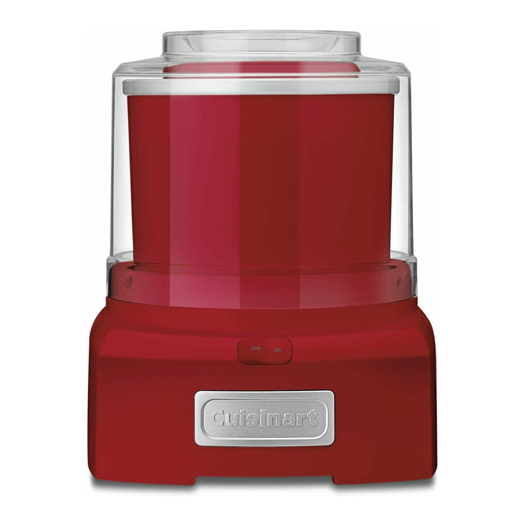 Ice Cream Maker Machine, 1.5 Quart Double Insulated Machine, Sorbet and Frozen Yogurt Maker, Ready in 20 Minutes, ICE-21RP1, Red
