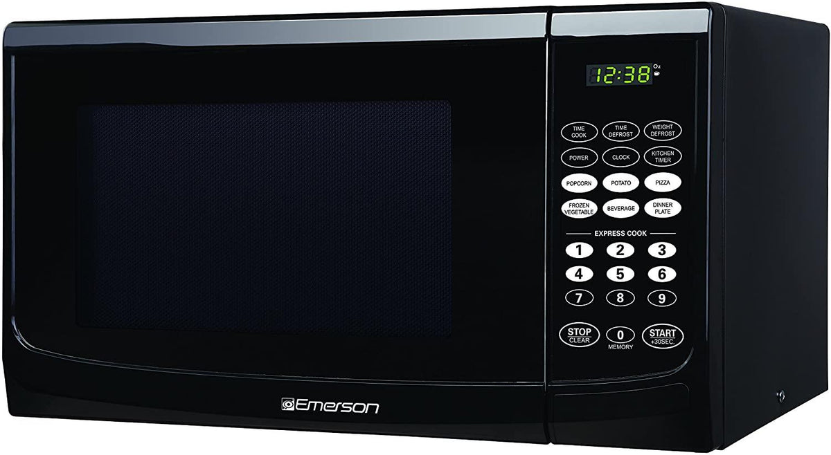 Emerson 0.9 CU. FT. 900 Watt, Touch Control, Black Microwave Oven, MW9255B