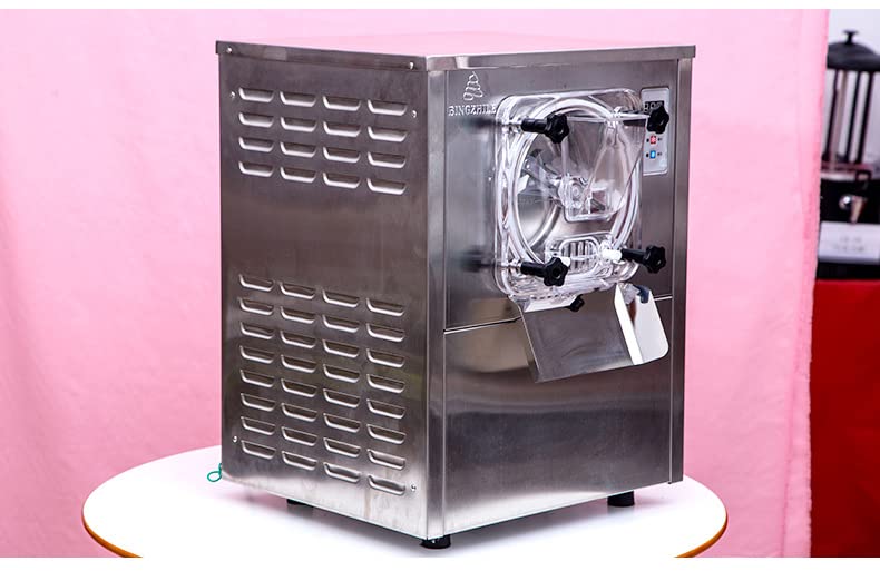 Commercial Hard Ice Cream Machine 20L/h  Steel Ice Cream Maker 220V