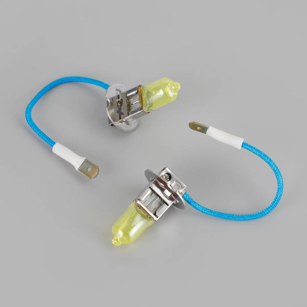 12V 55W Bulb Philips 12336WV H3 WeatherVision Ultimate Yellow Light Generic