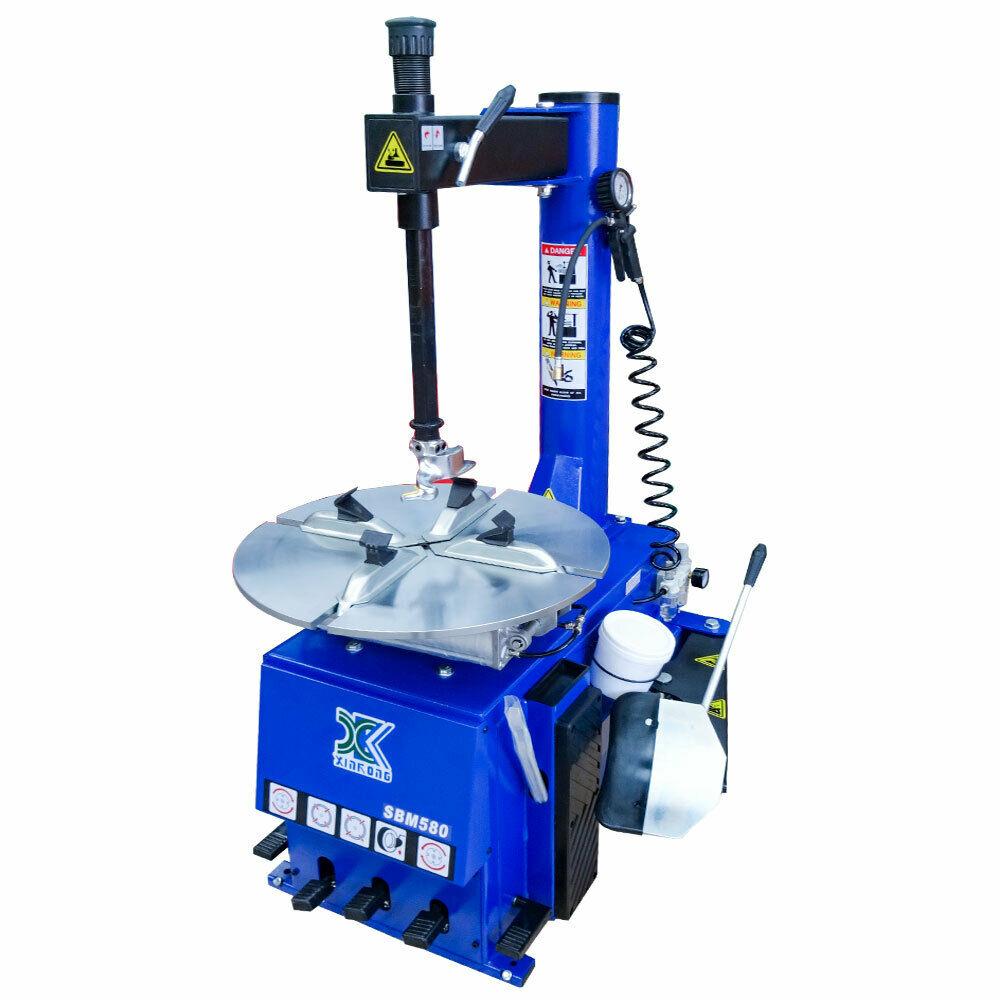 Single 1.5HP Tire Changer Wheel Changers Machine 580 with Double Foot Pedal