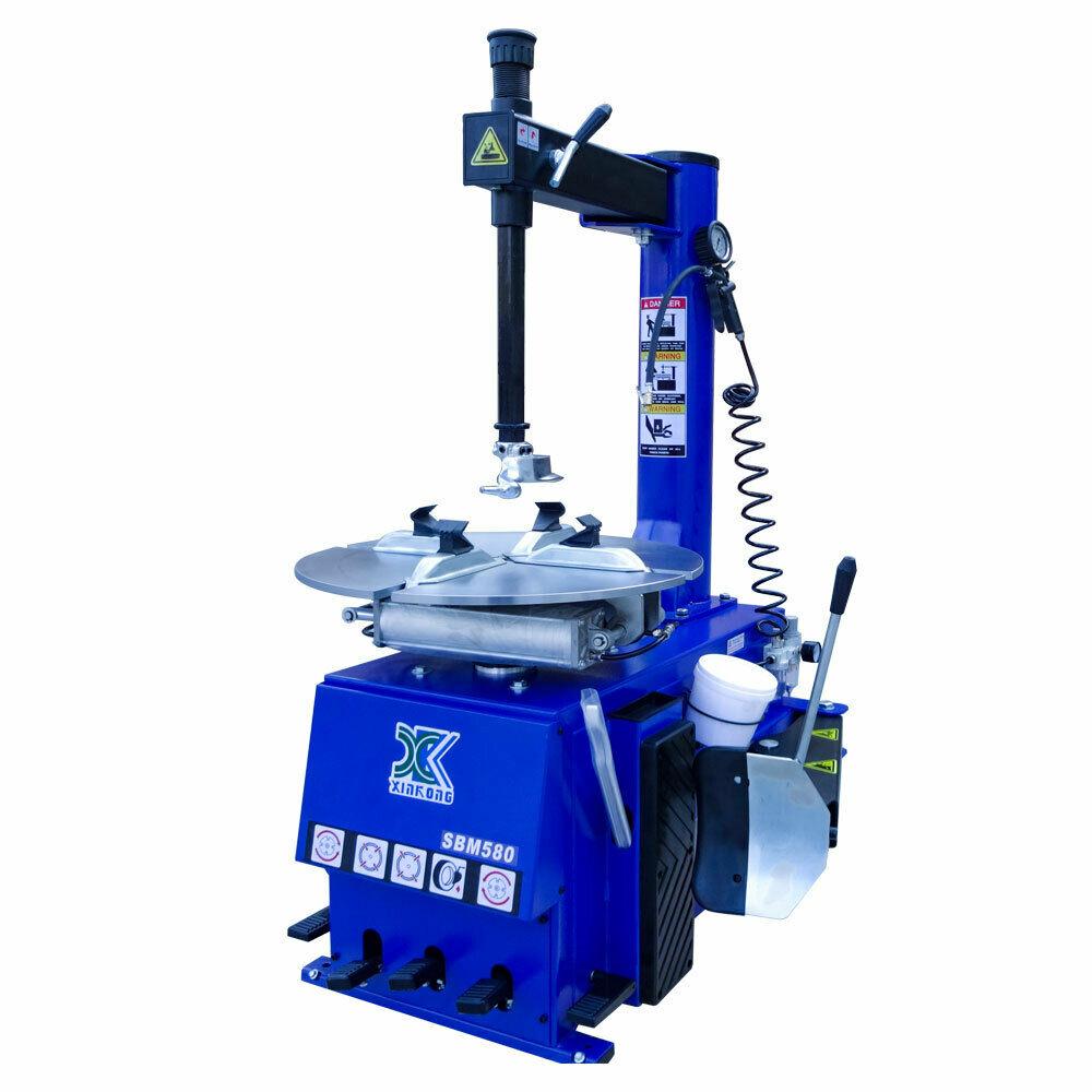 Single 1.5HP Tire Changer Wheel Changers Machine 580 with Double Foot Pedal