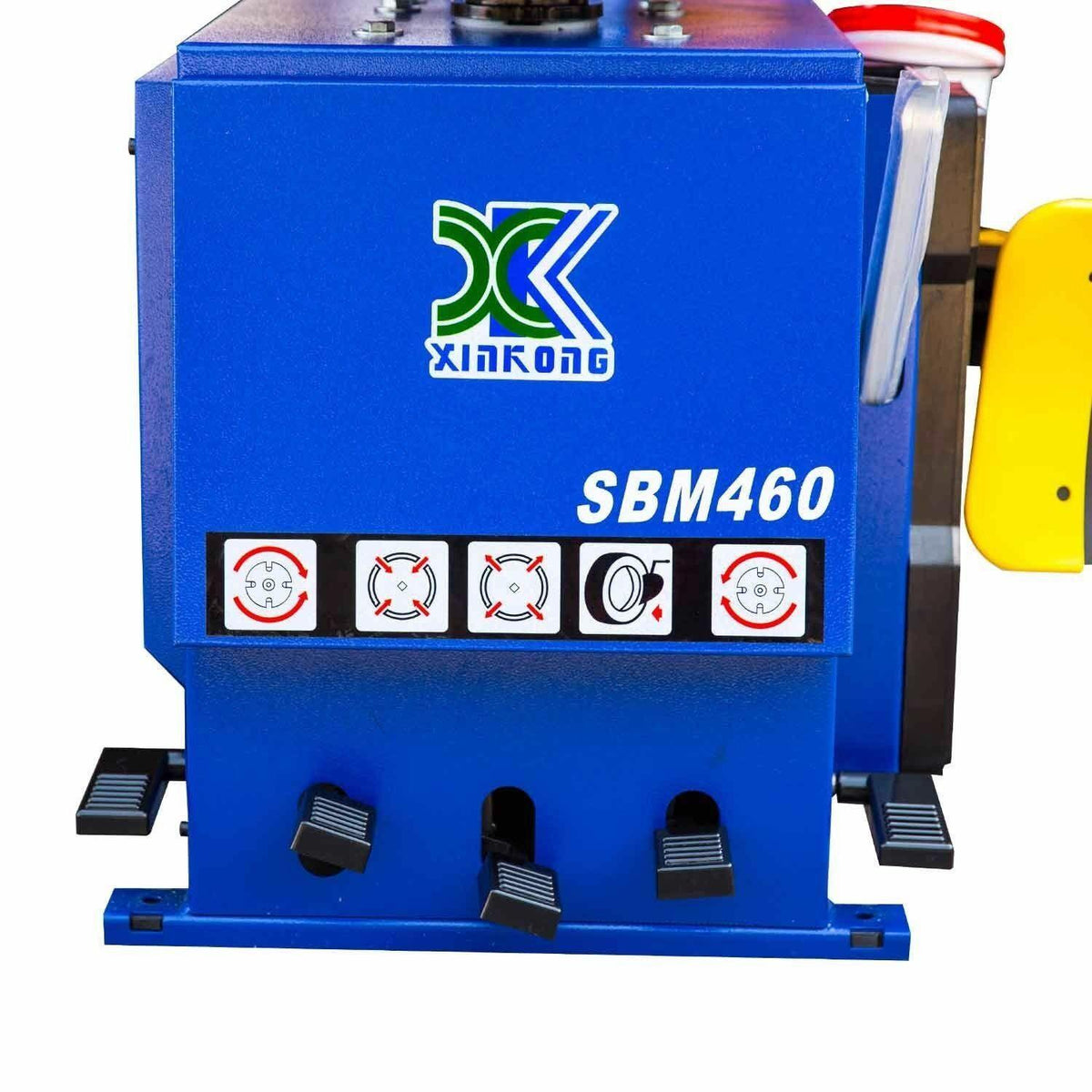 Single 1.5HP Tire Changer Wheel Changers Machine 580 with Double Foot Pedal