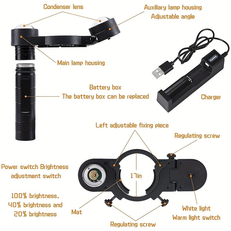 Revolutionize Your Automotive Spray Painting With This Universal LED Light Attachment System!