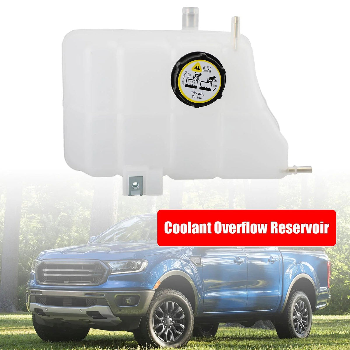2011-2015 Mazda BT-50 Diesel Coolant Overflow Bottle Tank UK0115350 Generic