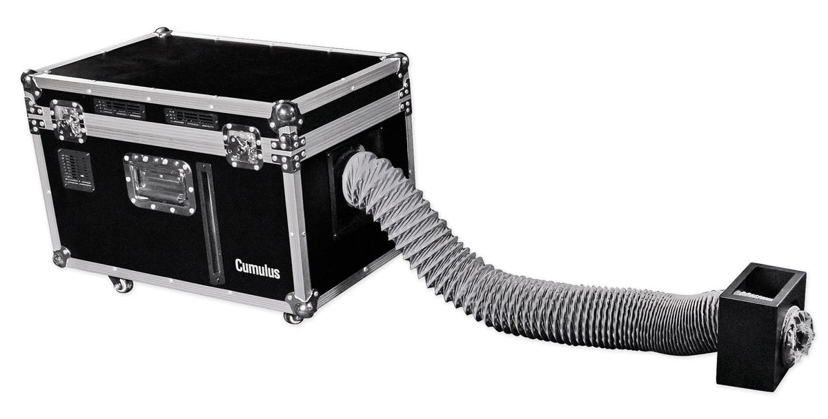 Chauvet DJ CUMULUS Fog Machine Fogger w/ Case+(2) Strobe Lights w/ Sound Sensors