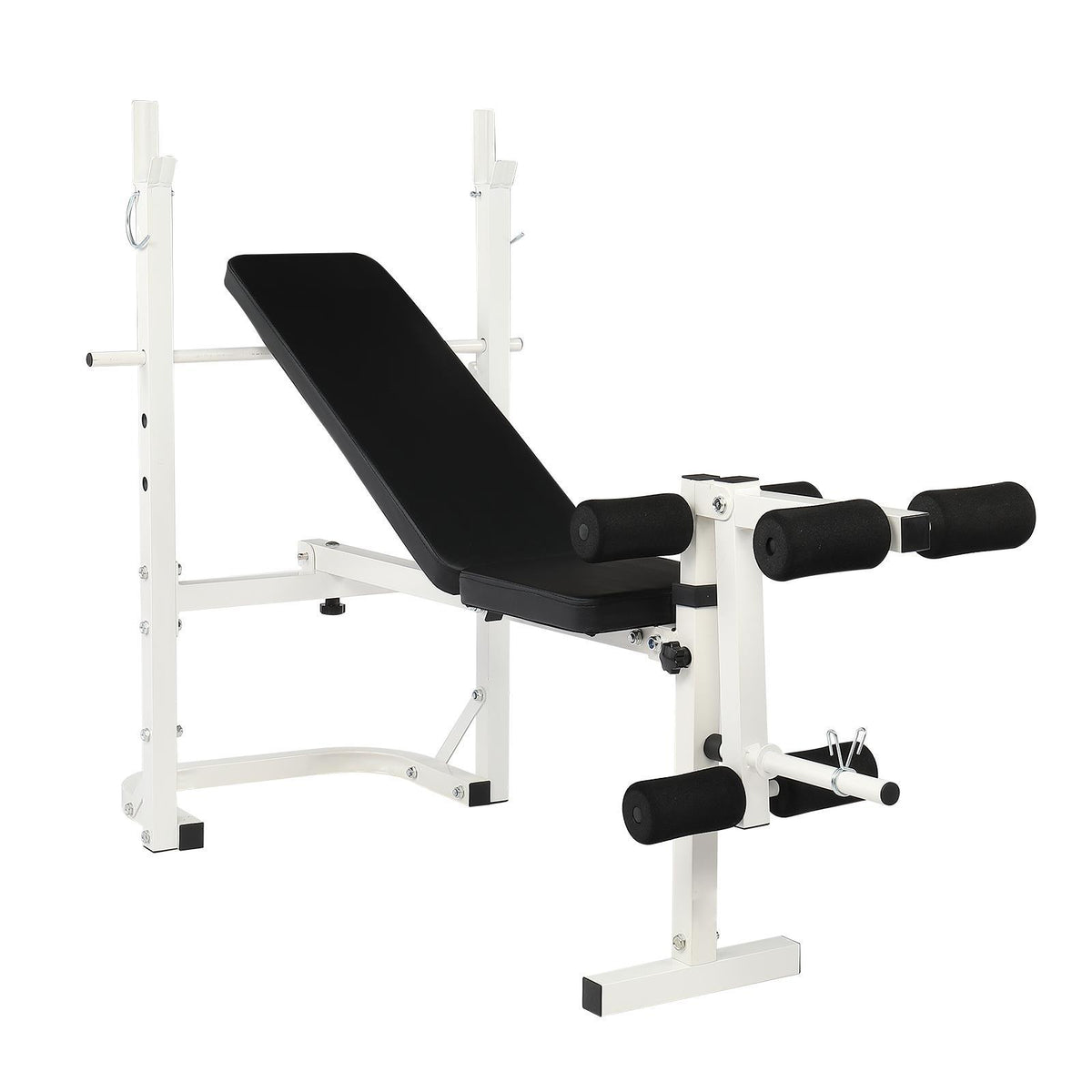 SamyoHome Adjustable Olympic Workout Bench, for Home Gym Strength Training