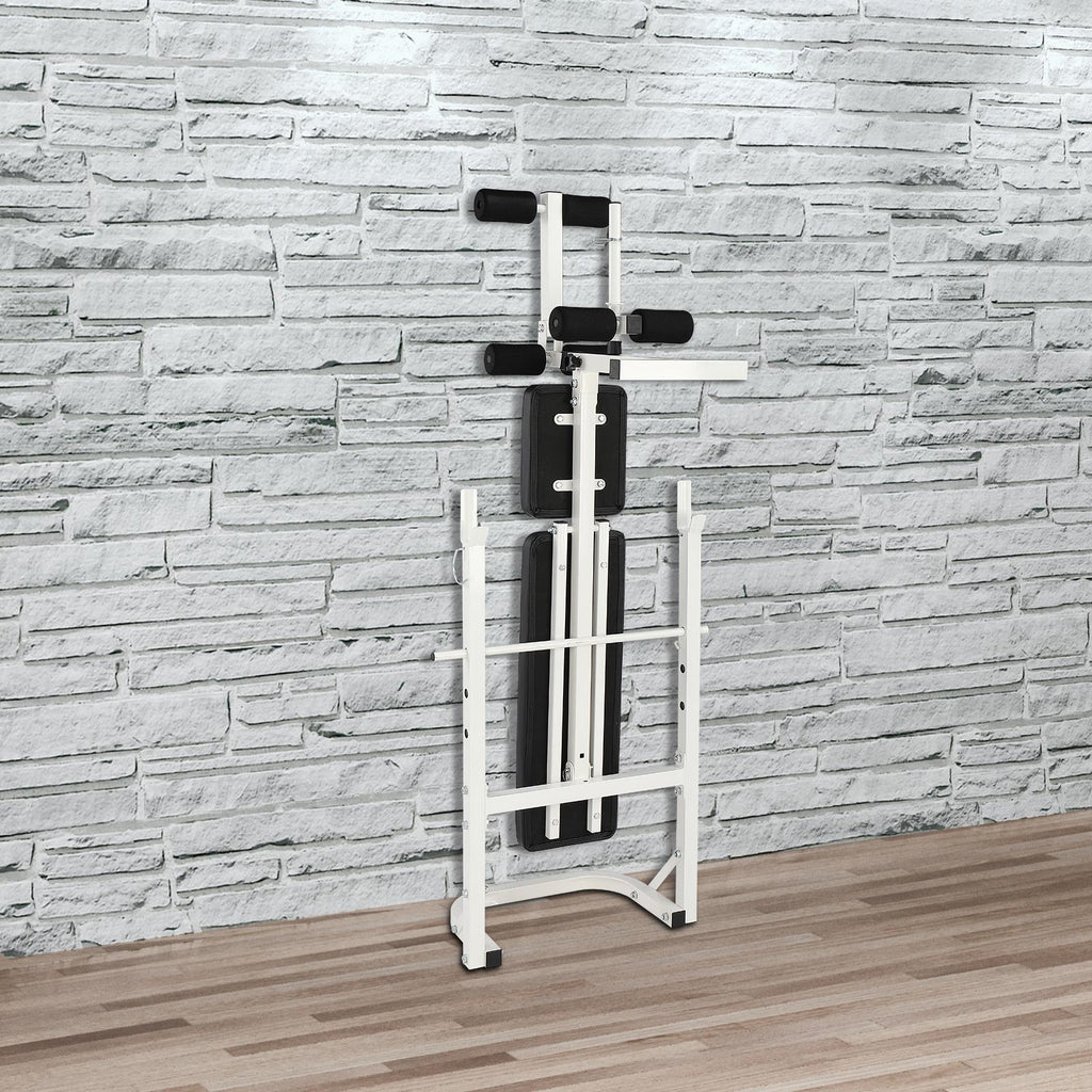 SamyoHome Adjustable Olympic Workout Bench, for Home Gym Strength Training