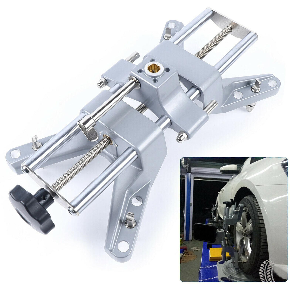 11-25闁 Car Wheel Aligner Alignment 3D Precision Fixture Wheel Positioner Metal