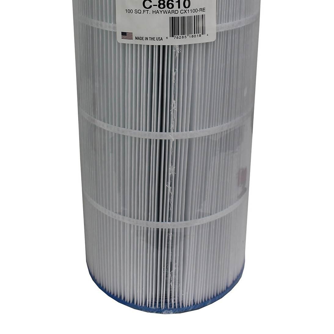 unicel c-8610 hayward star clear ii c1100 cx1100 pool filter cartridge (6 pack)