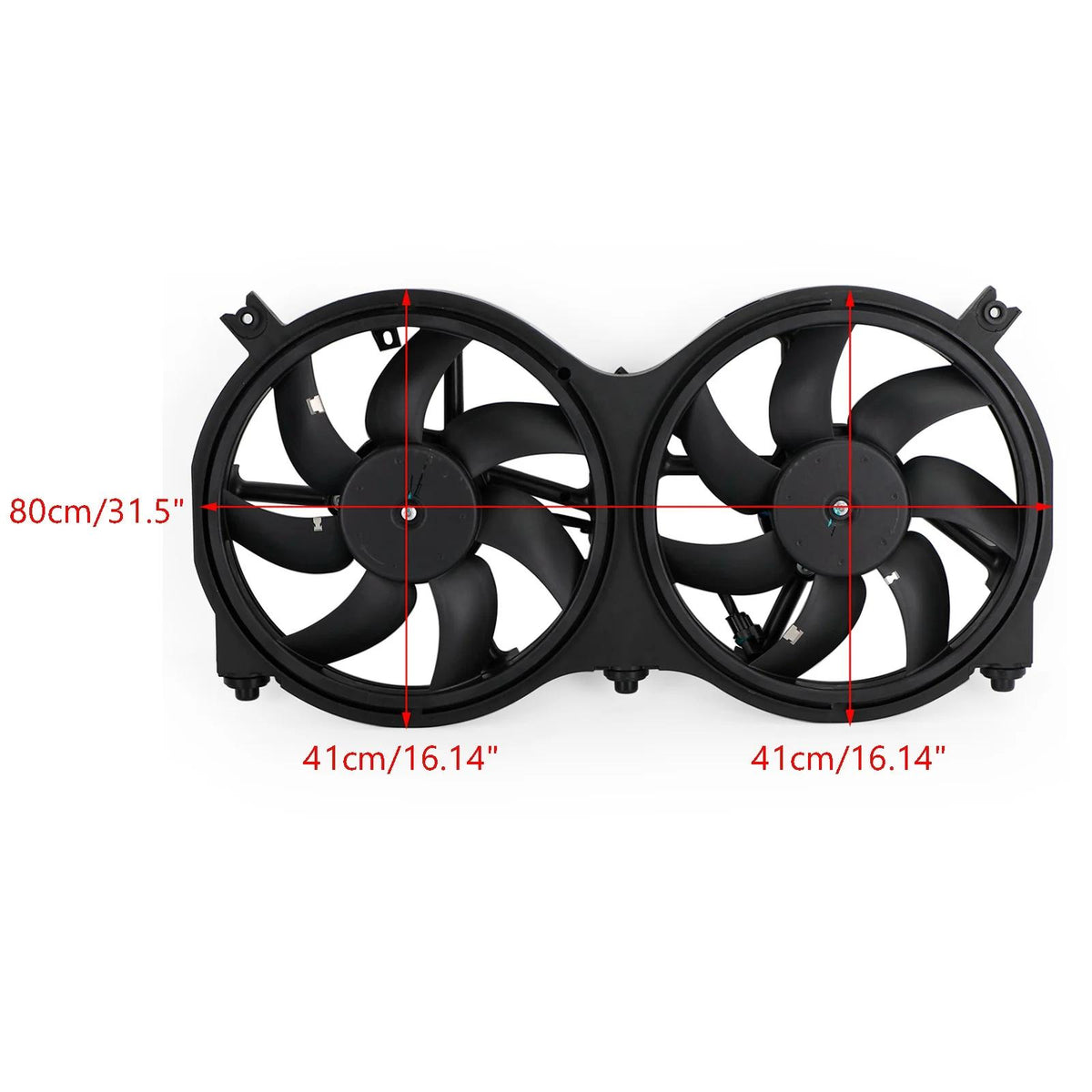 2014-2023 Infiniti QX60 Radiator Cooling Fan Assembly 214813JA2E 214813JA0E NI3115149 214813JA1B Generic
