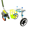 CHZHUTUI Adjustable Dog Wheelchair - (2 Rounds) Dog Pull Rod Wheel Dog WalFoot Scooter Disabled Dog Assisted Hind Leg Rehabilitation Leg Exercises, Dog, Cat, Scooter (Size : L)