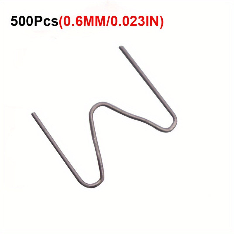 100/500PCS Hot Stapler Staples For Plastic Welder Automotive Plastic Repair Machine Welding Wire Car Bumper Repair Welding Machine