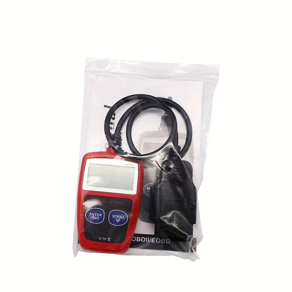 Auto OBD2 Scanner, Car Live Data & Battery Tester OBDII Engine Fault Code Reader Automotive Diagnostic Scan Tool, To Check Engine/EOBD