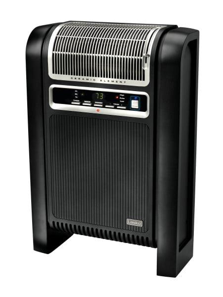 Lasko 1500W Ceramic Space Heater with Ionizer and Remote, 760000, Black