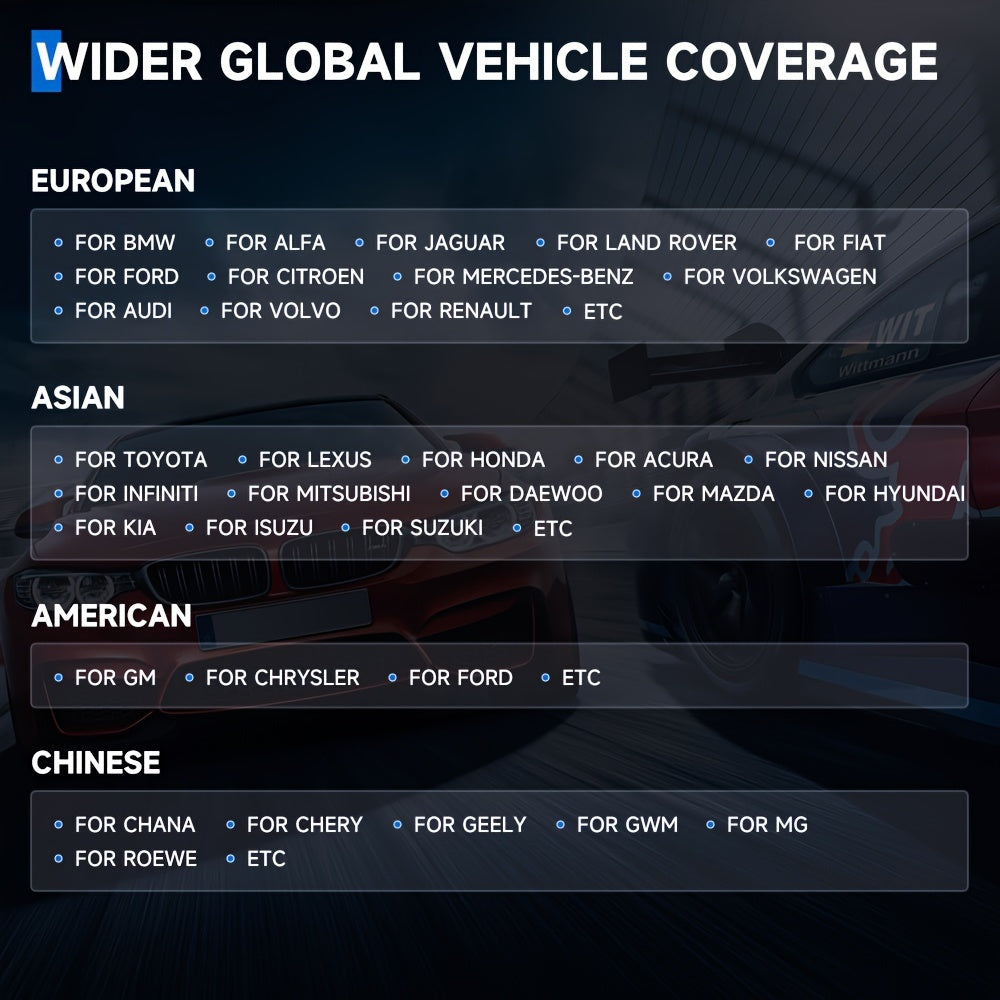 ANCEL FX5000 OBD2 Scanner Car Diagnostic Tool All System ABS Bleeding Oil Reset EPB Reset Automotive Scanner Lifetime Update