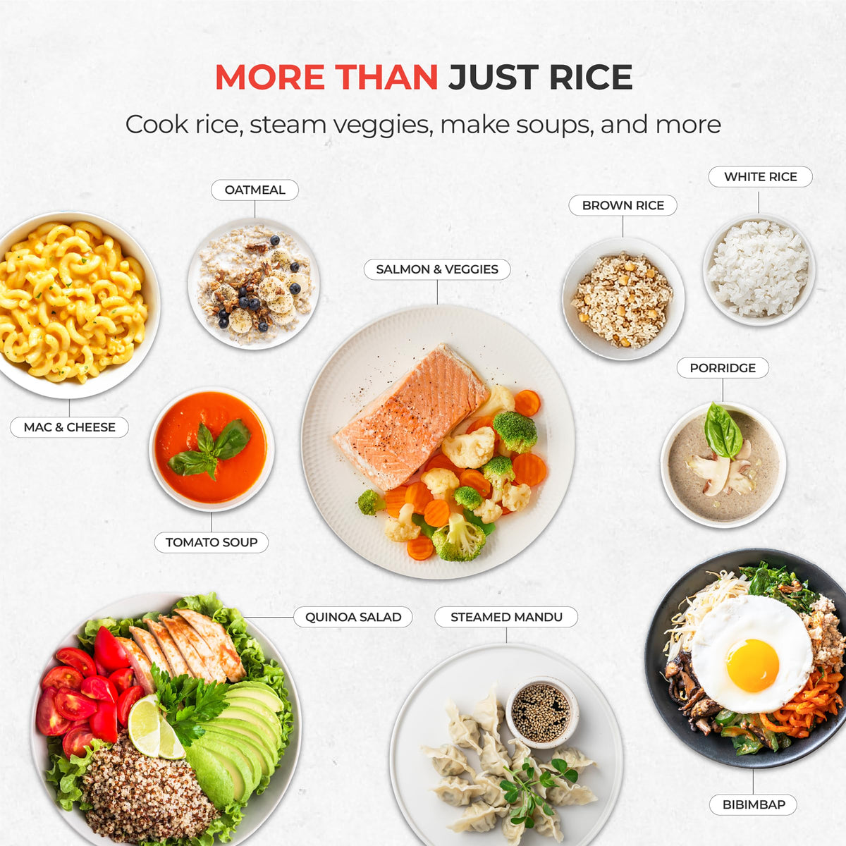 One Touch Rice Cooker 12-Cup Cooked, Small Rice Cooker & Warmer with Steamer Tray, Versatile Grain Cooker, Soup Maker, Auto Keep Warm, 6-Cup Uncooked, White (CR-0601C)