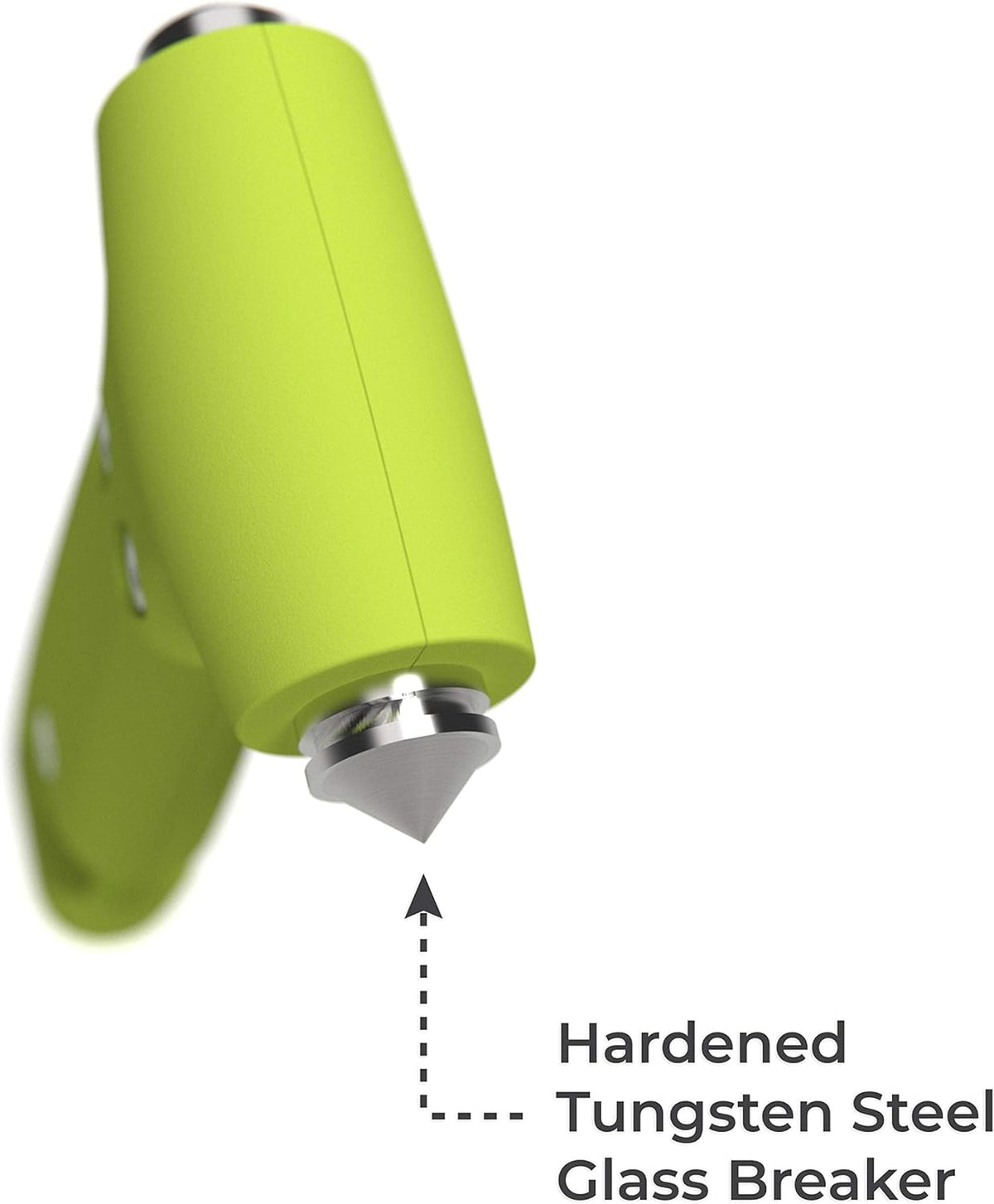 Swiss Safe 5-in-1 Car Safety Hammer, Emergency Escape Tool with Car Window Breaker and Seatbelt Cutter, Glow in The Dark