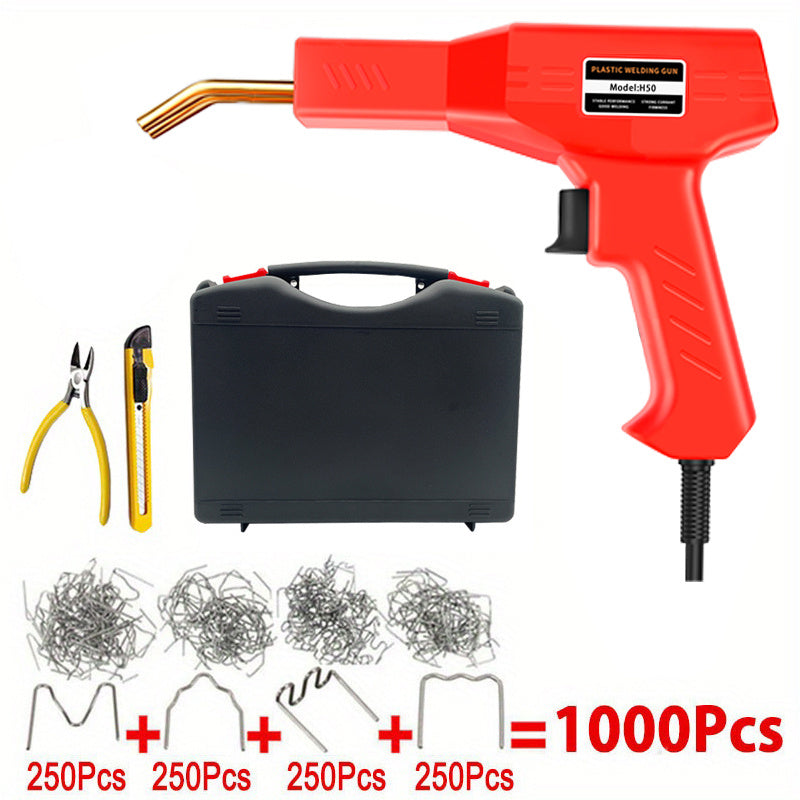 110V Portable Plastic Welding Machine - Perfect for Car Bumper Crack Repair & PVC Welding!