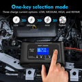 25 Amp Lithium Battery Charger, 12V And 24V Lifepo4,Lead-Acid(AGM/Gel/SLA) Battery Charger,Battery Maintainer, Trickle Charger, And Battery Desulfator