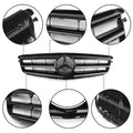 2008-2014 Benz C Class W204 W/LED Emblem C300/C350 Front Bumper Grille Generic