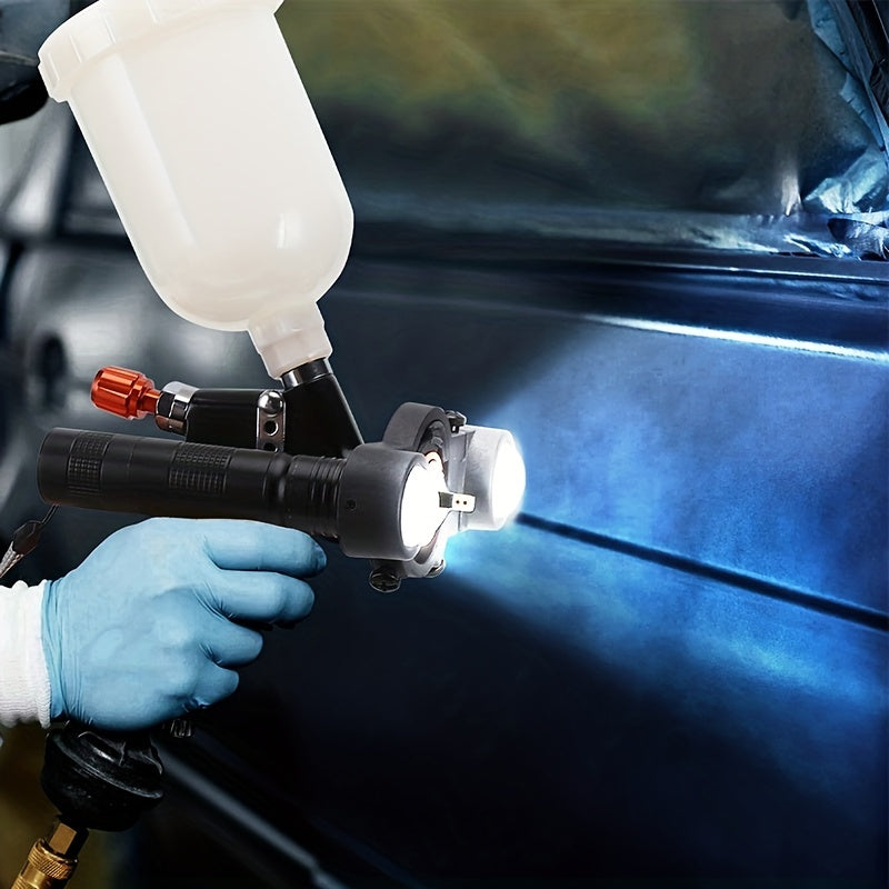 Revolutionize Your Automotive Spray Painting With This Universal LED Light Attachment System!