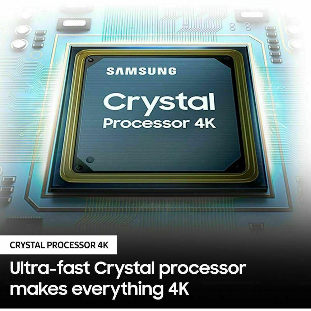 samsung 50" au8000 8 series crystal uhd hdr smart tv - 3 hdmi (2021)