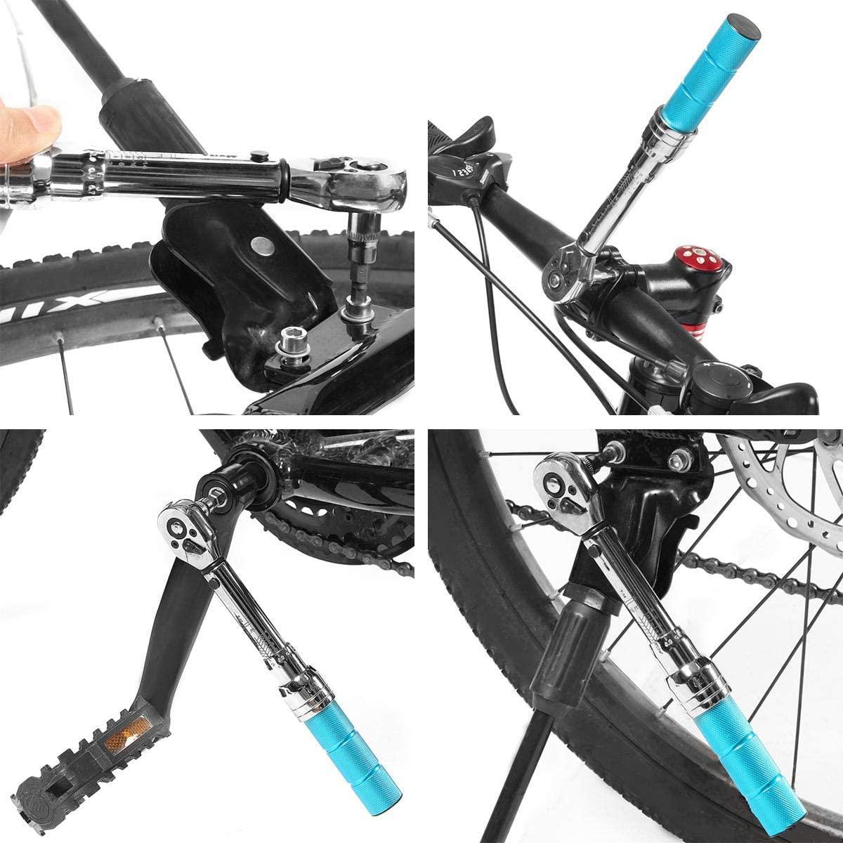 LONGJUAN-C Tool 2-14NM 1/4 Inch Bits-Alloy Steel Bicycle Drive Torque Wrench Key Tools Wrenche Socket Set Universal Hand Tools Wrench