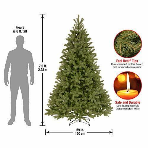 'Feel Real' Artificial Christmas Tree | Downswept Douglas Fir - 7.5 ft