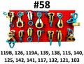 SET#58 HEAVY DUTY AUTO BODY FRAME MACHINE 14 PIECE SUPER PULLING TOOLS CLAMPS