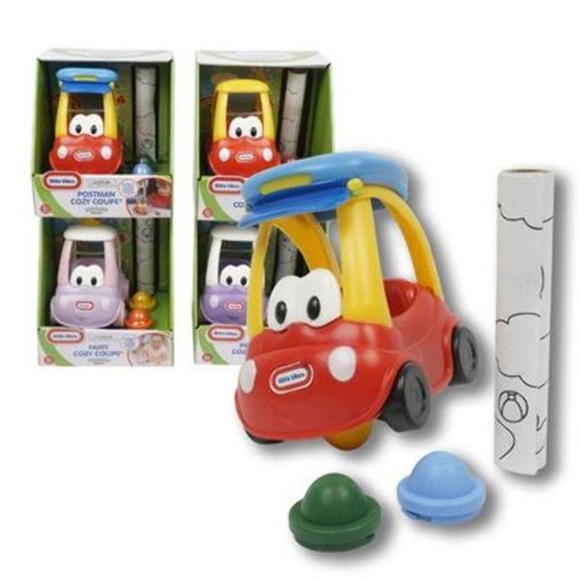 DDI 2321077 Little Tikes Cozy Coupe Toy Car with Crayons, Multi Color - 24 Per Pack - Case of 24