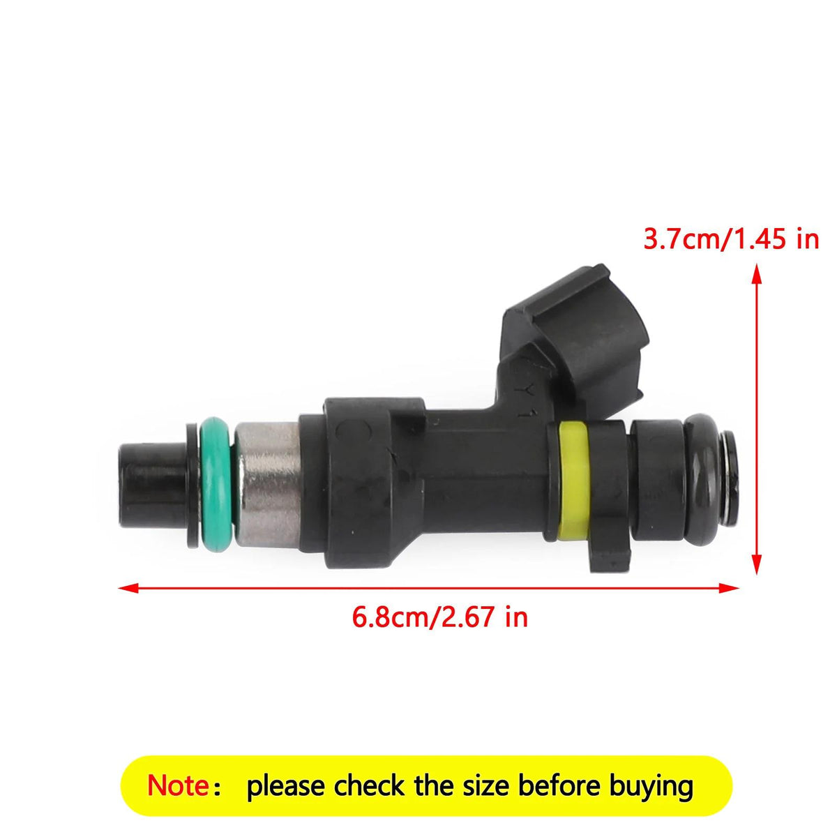 Fuel Injector FJ1056 16600-EN200 FBY2850 Fit Nissan NV Sentra 2.0 Cube Versa 1.8L Generic