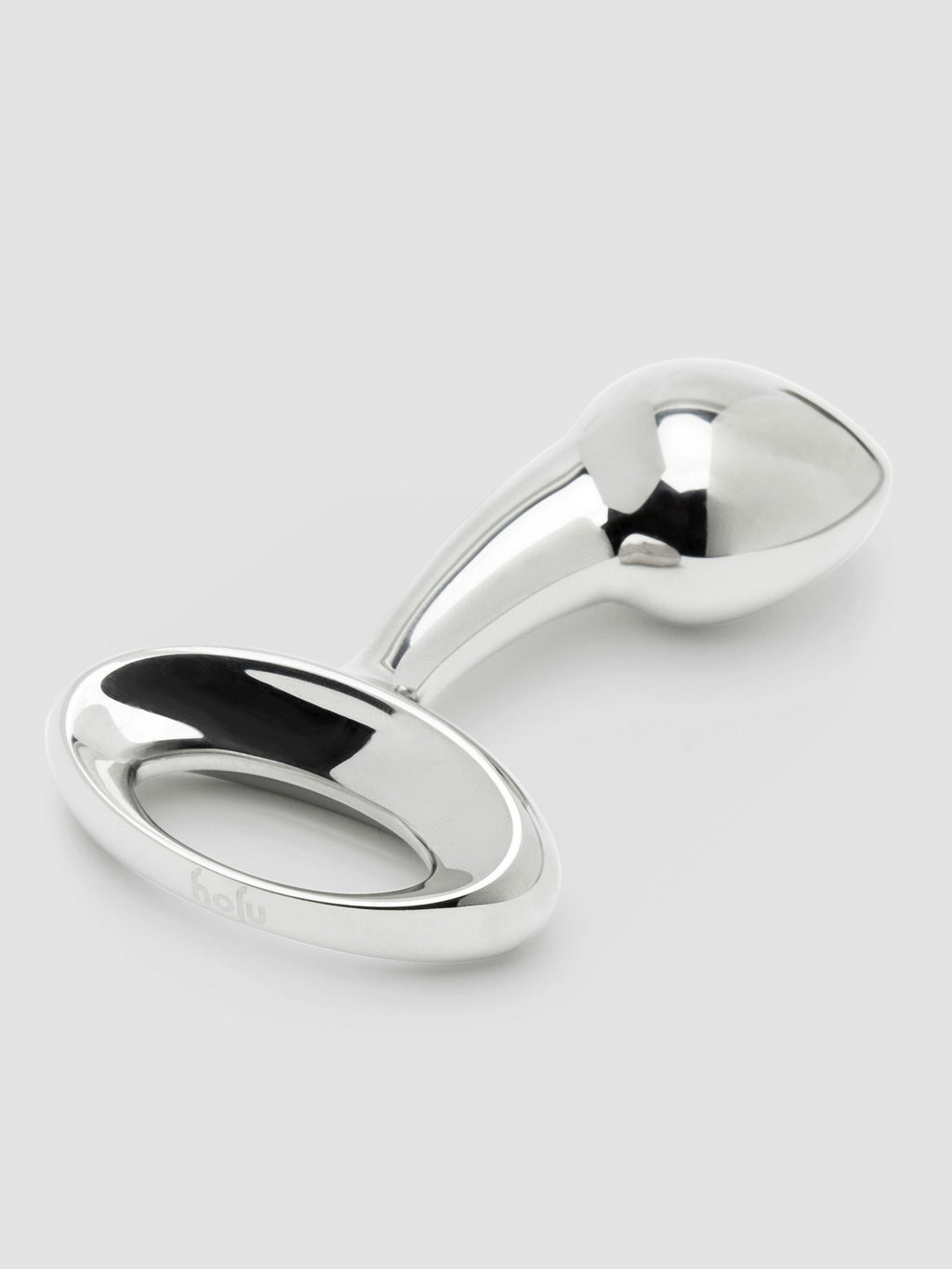njoy Pure Plug Small Stainless Steel Butt Plug, Silver