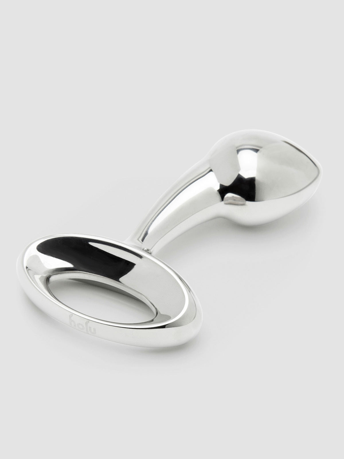 njoy Pure Plug Small Stainless Steel Butt Plug, Silver