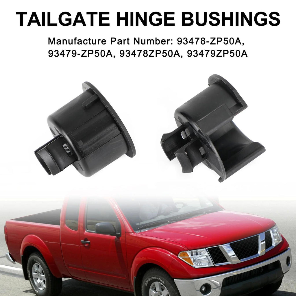 Nissan Frontier 2005-2023 2PCS Rear Tailgate Hinge Bushing Set 93478-ZP50A Generic
