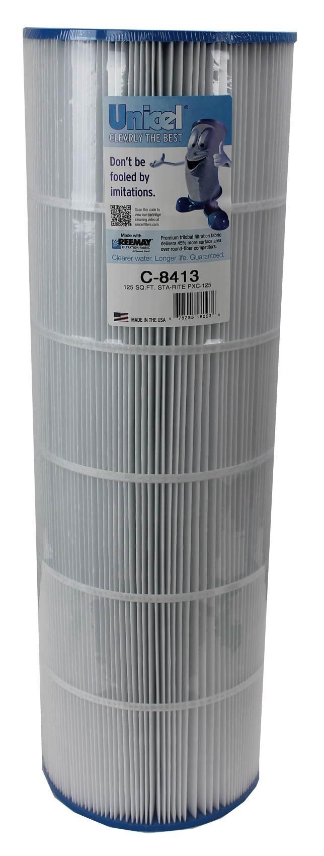 4) new unicel c-8413 pool spa replacement cartridge filters 125 sq ft sta-rite